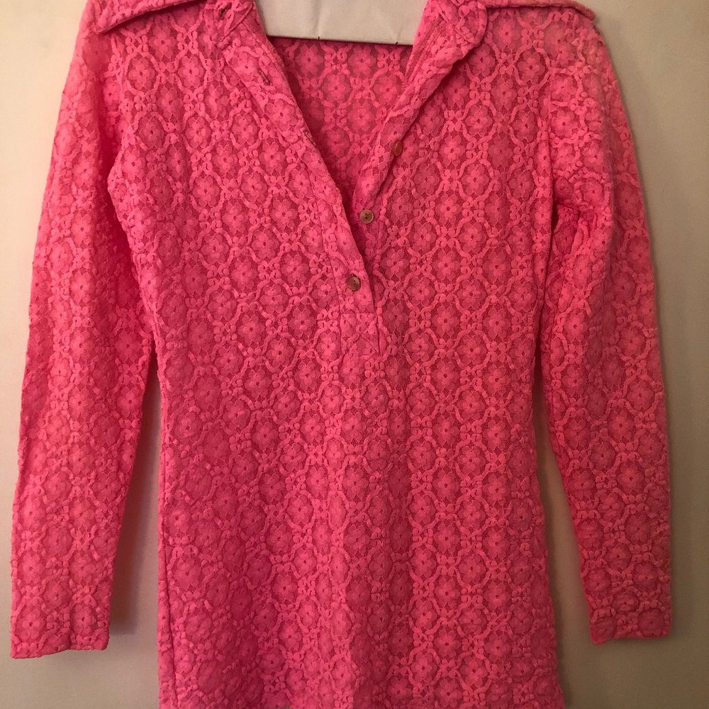 Herman Geist Vintage Pink Lace Sm
